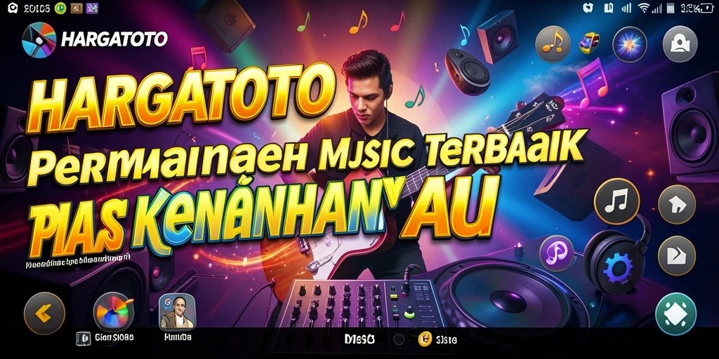 Tampilan gameplay <strong>HARGATOTO</strong> yang menarik dan seru saat bermain musik.