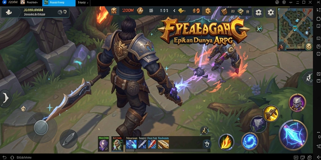 Gameplay seru di dunia fantasi J200M yang menakjubkan.