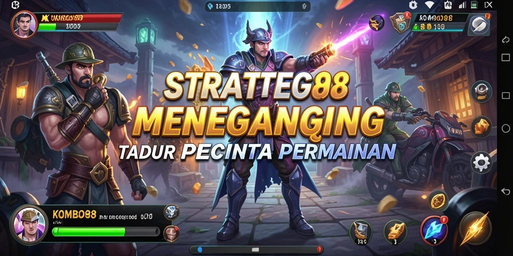 Tampilan gameplay KOMBO88 yang menantang dan seru.