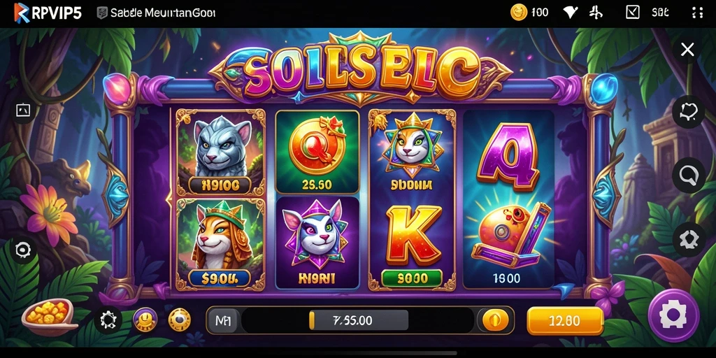 Screenshot menunjukkan tampilan menarik dan gameplay RPVIP5 yang mendebarkan.