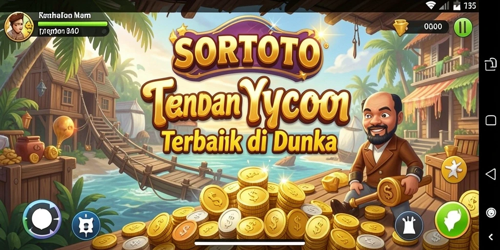 Screenshot menampilkan gameplay SORTOTO yang seru dan mendebarkan.
