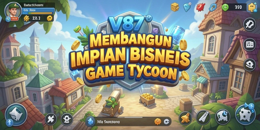 Tangkapan layar gameplay Tycoon V87 yang seru dan dinamis.